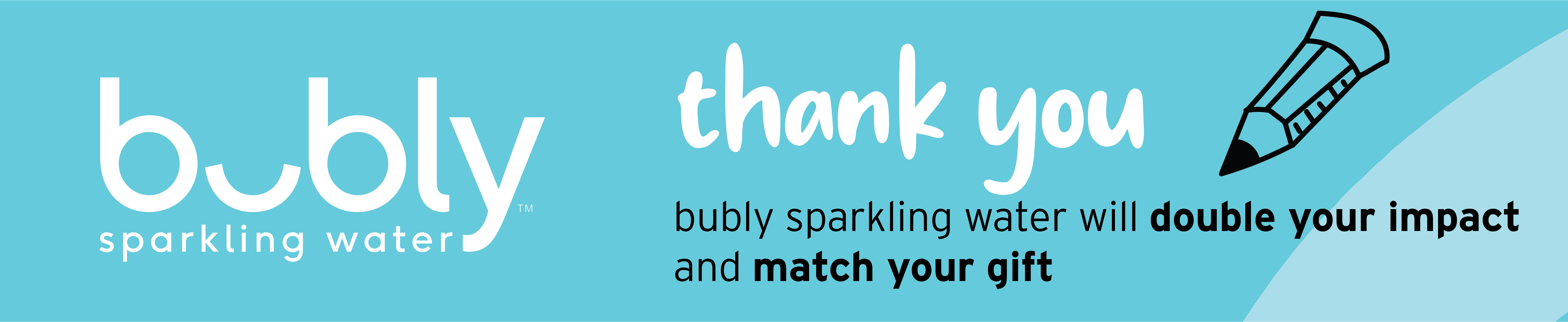 Adopt a Classroom Matching Partner bubly sparkling water